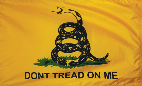3x5' Gadsden Flag